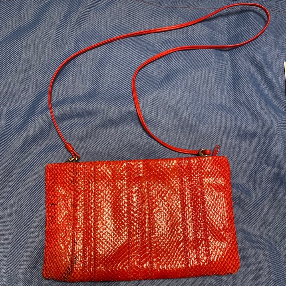 COPY - Vintage genuine snake shoulder bag